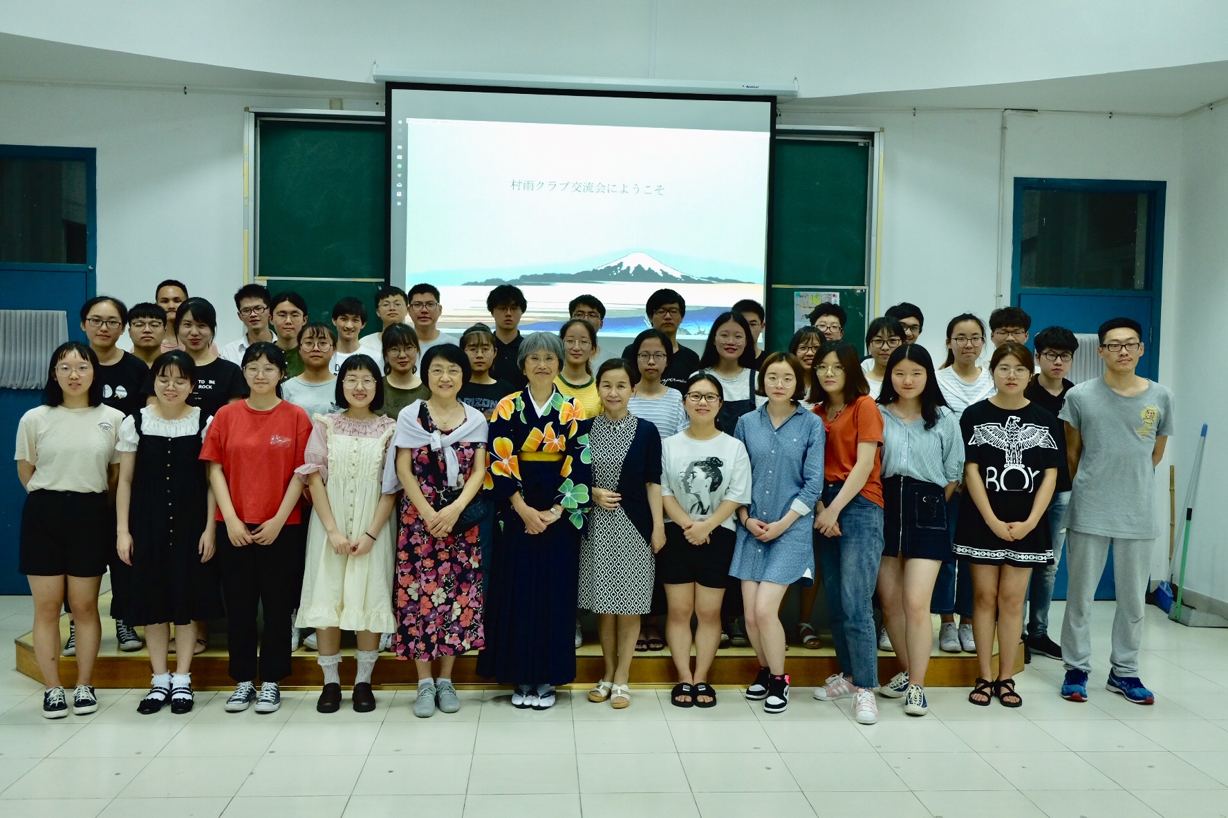 外语学院日语系"村雨"俱乐部与宁波工程学院,理工学院